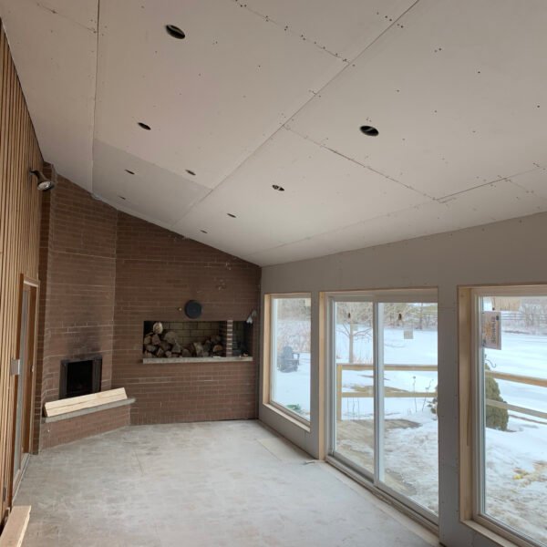 Drywall ceiling